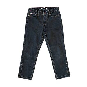 Tommy Hilfiger Black Denim Capris